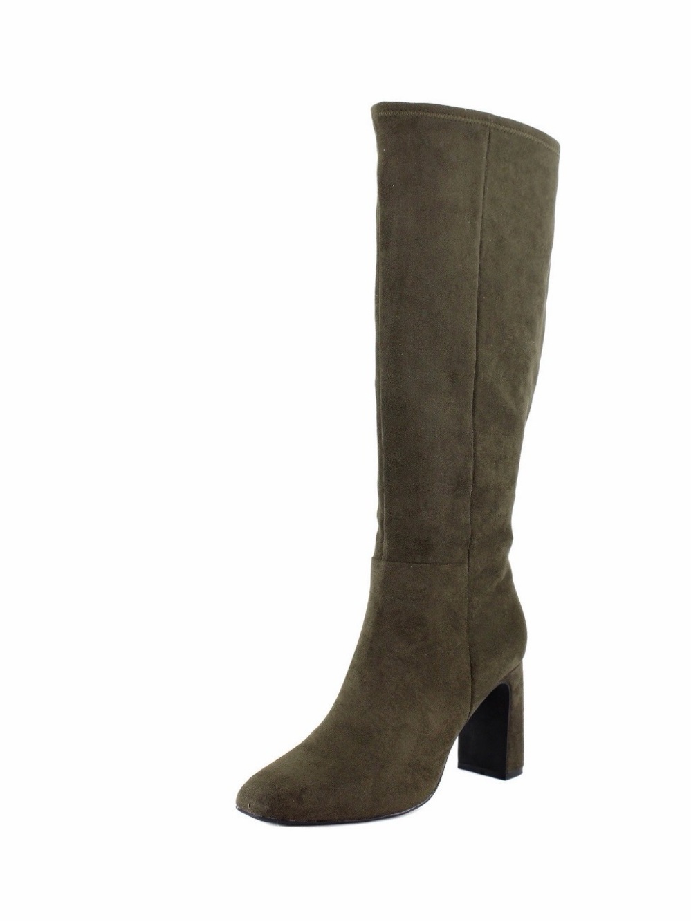 NIB Madden Girl Tall Knee High Suede Boots in Olive Fab Size 8.5 - Picture 5 of 6